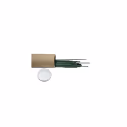 OASIS Floral Products 24 Gauge Oasis Floral Wire-Pack of 300 Lawn Garden  White