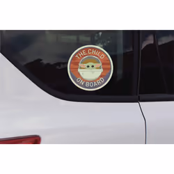 Chroma Graphics Mandalorian The Child ON Board E Stick Onz Decal 25068