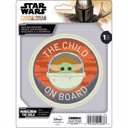 Chroma Graphics Mandalorian The Child ON Board E Stick Onz Decal 25068