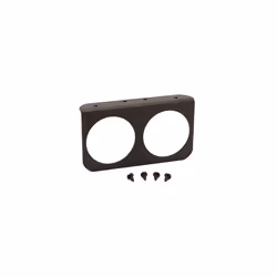 AUTO METER 3232 Black Aluminum Gauge Panel