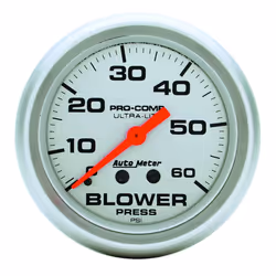 Auto Meter 4402 Ultra-Lite Mechanical Boost Gauge