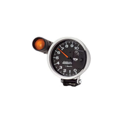 AUTO METER 233904 Autogage Monster Shift-Lite Tachometer Black dial/Silver bezel  5.000 in.