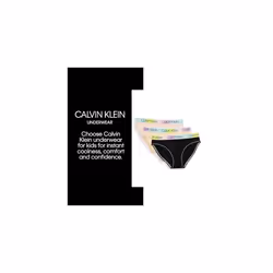 Calvin Klein Girls Little Modern Cotton Bikini Panty Underwear  3 PackSachet Pink  Classic White  Heather Grey  XLarge