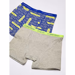 Calvin Klein Boys' Modern Cotton Assorted Boxer Briefs Underwear  Pack