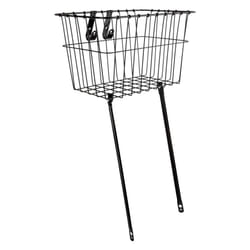 Wald 135 Front Grocery Bicycle Basket (14.5 x 9.5 x 9, Black)