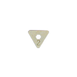Midwest Rake 57082 Gauge Rake Cam Set  Size 2  3 Settings at 1/8"" (Set of 2) (Pack of 2)