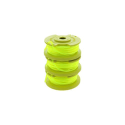 Ryobi One PLUS+ AC80RL3 OEM .080â Twisted Line and Spool Replacement for Ryobi 18v, 24v, and 40v Cordless Trimmers (3 Pack)