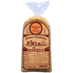 Amish country Popcorn  1 lb Bag  Ladyfinger Popcorn Kernels  Old Fashi