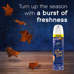 Glade Air Freshener Room Spray  Fall Night Long  8.3 oz  Limited Edition Scent  2 Count