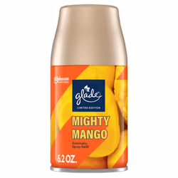 Glade Automatic Spray Refill  Mighty Mango  Scented Air Freshener for Home and Bathroom  6.2 Oz