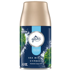 Glade Automatic Spray Refill  Sea Mist & Cypress  Scented Air Freshener for Home and Bathroom  6.2 Oz