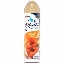 Glade Spray Collection 4 Flavors: Lavender & Vanilla  Hawaiian Breeze  Clean Linen & Apple Cinnamon. Pack of 4.