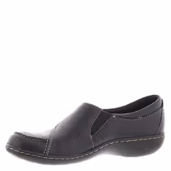 Clarks womens Ashland Lane Q Slip On Loafer Black 11 Narrow US