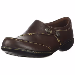Clarks Women's Ashland Lane Q Slip-On Loafer Redwood 7.5 M US