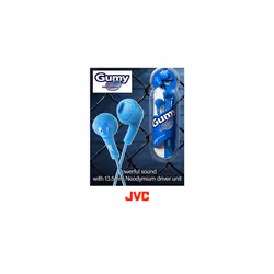 JVC HAF160R Gumy Ear Bud Headphone Red