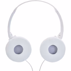 JVC HAS180 The Amazing On-Ear Headphones, White Powerful Bass NEW