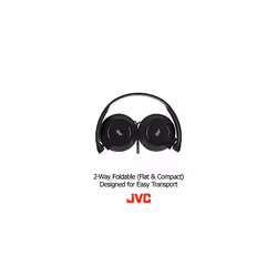 JVC Lightweight Flat Foldable On Ear Colorful Lightweight Foldable Hea