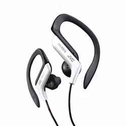 JVC HAEB75W Sports Clip Headphone White 1.60 x 4.40 x 3.90 inches