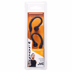 JVC HA-EC10 Headphones Wired Ear-hook Sports Black