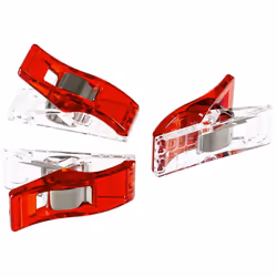 Clover Wonder Clips Pkg of 50  Red