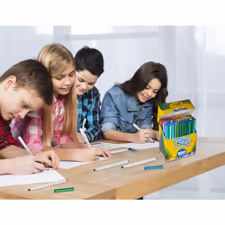 Crayola Super Tips Marker Set (100ct)  Fine Point Washable Markers  Drawing Markers for Kids & Adults  Great for Thick & Thin Lines