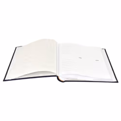 MCS MBI 860157 Mr. & Mrs. Wedding Photo Album  8.5 x 8.5  Navy
