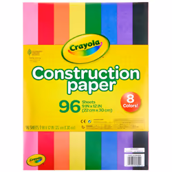 Crayola Construction Paper 96 Sheets