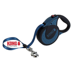 Alcott Kong Ultimate Retractable Dog Leash  Extra Large  Blue  16' Long