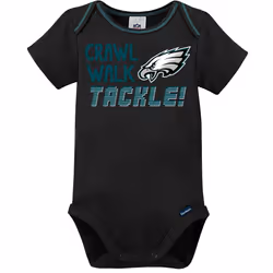 Gerber Unisex Baby Baby Boys NFL 3 Pack Short Sleeve Onesie Bodysuit  Team Color  6-12 Months