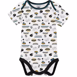 Gerber Unisex Baby Baby Boys NFL 3 Pack Short Sleeve Onesie Bodysuit  Team Color  3-6 Months
