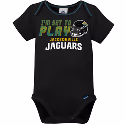 Gerber Unisex Baby Baby Boys NFL 3 Pack Short Sleeve Onesie Bodysuit  Team Color  3-6 Months