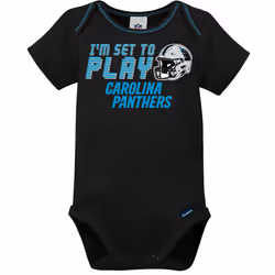 Gerber Unisex Baby Baby Boys NFL 3 Pack Short Sleeve Onesie Bodysuit  Team Color  3-6 Months