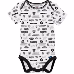 Gerber Unisex Baby Baby Boys NFL 3 Pack Short Sleeve Onesie Bodysuit  Team Color  6-12 Months