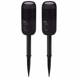 iLive ISBW240BDL ISBW240BDL Bluetooth Indoor and Outdoor Waterproof Speakers with Removable Stakes 2 Count Black