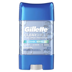 Gillette Antiperspirant and Deodorant for Men  Clear Gel  Cool Wave Scent  2.85 oz