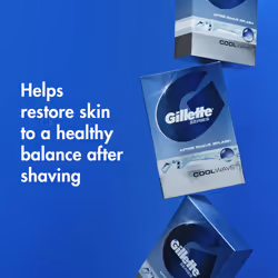 Gillette The Series Aftershave Splash  Cool Wave  3.3 Fl Oz Bottle (Pack of 6)