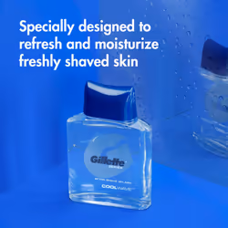 Gillette The Series Aftershave Splash  Cool Wave  3.3 Fl Oz Bottle (Pack of 6)