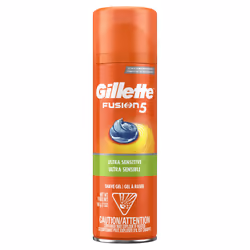Gillette Fusion5 Ultra Sensitive Shave Gel 7 Ounce