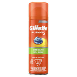 Gillette Fusion5 Ultra Sensitive Shave Gel  7 Ounce