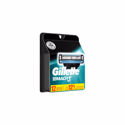 Gillette Mach3 Men's Razor Blade Refills, 12 Count (Packaging May Vary), Mens Razors / Blades