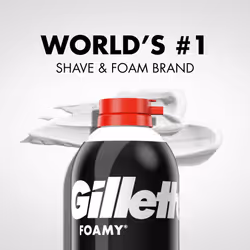 Comfort Glide Foamy Regular Shave Foam Men Shaving Foam by Gillette  11 Ounce