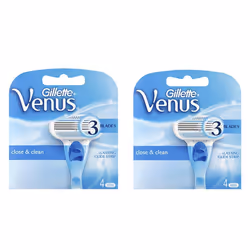 Gillette Venus Womens Razor oweinn Blade Refills, Venus Original, 4 Cartridge (Pack of 2)