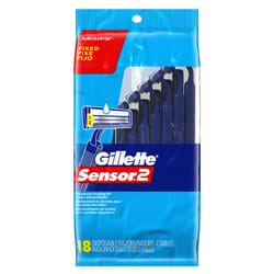 Gillette Sensor2 Disposable Razors for Men  Water Activated Lubrastrip to Help Avoid Skin Irritation  18 count