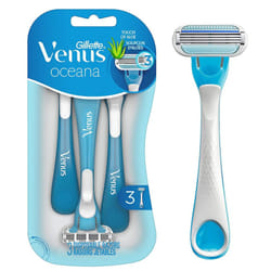 Gillette Venus Oceana Women's Disposable Razor  3 Razors(Pack of 1)