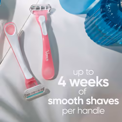 Gillette Venus Sensitive Disposable Razors for Women with Sensitive Skin  6 Count  Delivers Close Shave with Comfort