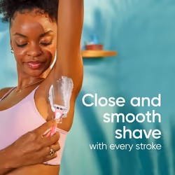 Gillette Venus Sensitive Disposable Razors for Women with Sensitive Skin  6 Count  Delivers Close Shave with Comfort