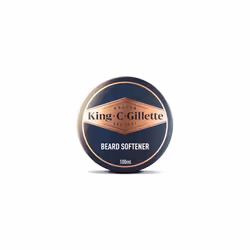 King C. Gillette Soft Beard Balm  Deep Conditioning with Cocoa Butter  Argan Oil and Shea Butter