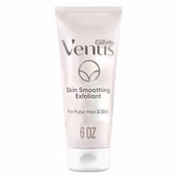 Gillette Venus Intimate Grooming Skin-Smoothing Exfoliant Preshave for Bikini Pubic Hair and Skin 6 Oz