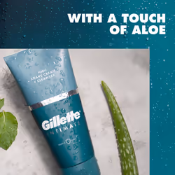 Gillette Intimate 2 in 1 Pubic Shave Cream + Cleanser  Gentle Formula  Formulated for Pubic Hair & Skin  with Aloe  Paraben Free (177 ml)