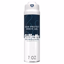 Gillette SkinGuard Shave Gel for Men 7 oz Skin Protect Shave Gel with Shea Butter and Vitamin E